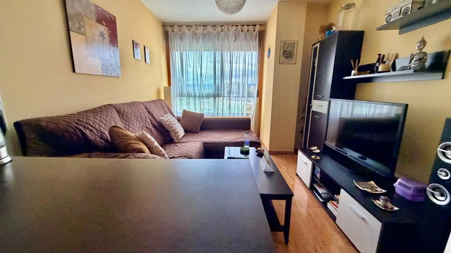 Sala d'estar de Pis en venda en Mugardos amb Moblat i Internet