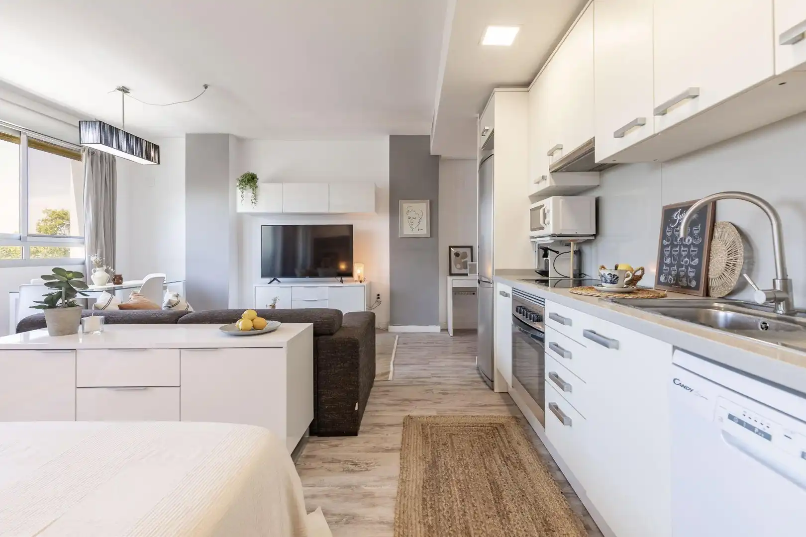 Cuina de Pis en venda en Valencia amb Aire condicionat, Jardí privat i Parquet