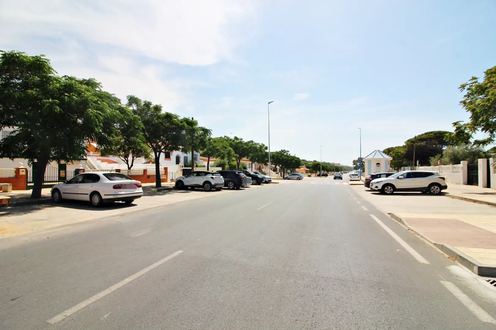 Exterior view of Detached homes for sale in Mazagón  with Air Conditioner, Terrace and Storage room