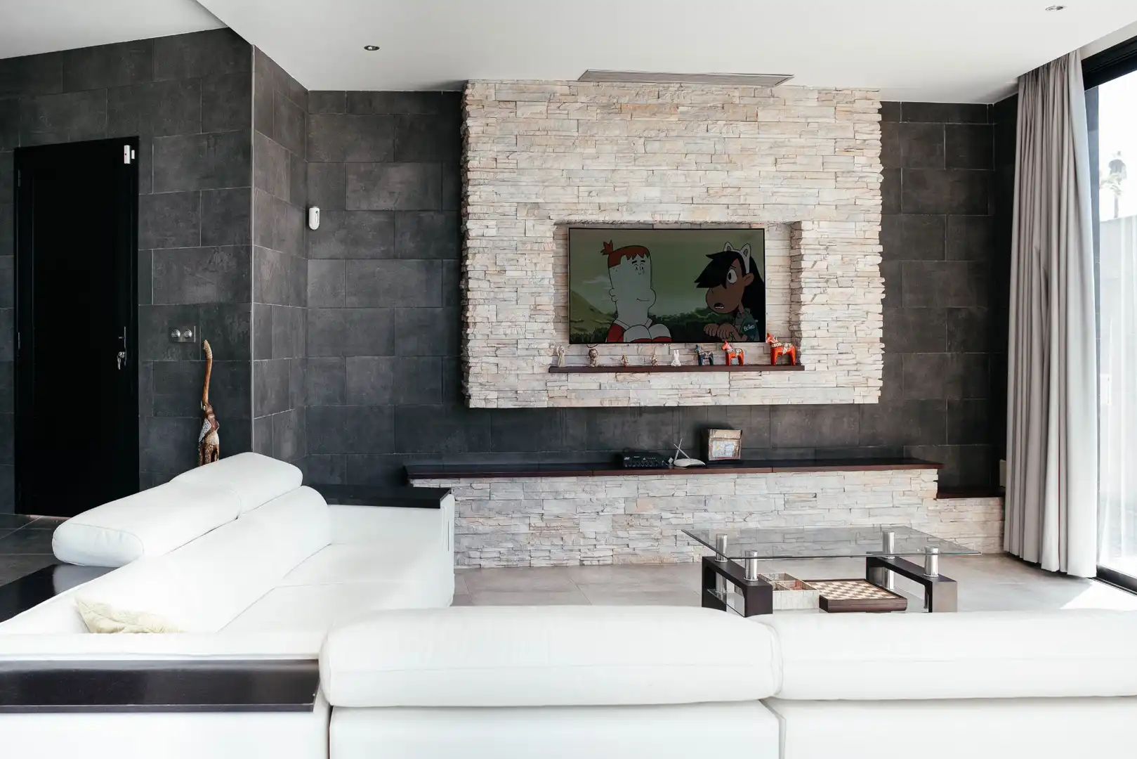 Sala de estar de Casa o chalet de alquiler en San Bartolomé de Tirajana con Aire acondicionado, Calefacción y Jardín privado