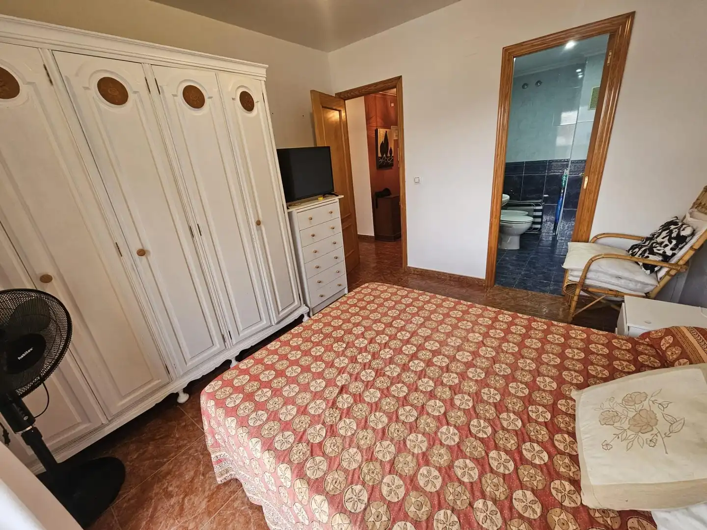 Bedroom of Flat for sale in Sueca  with Air Conditioner, Heating and Storage room