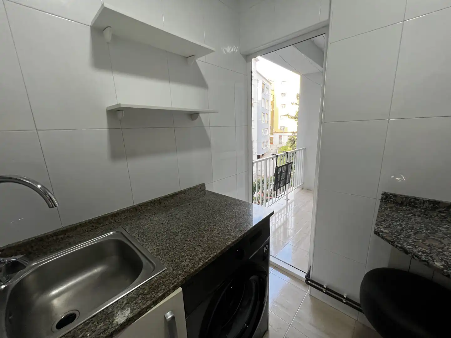 Balcony of Flat for rent in Santander  with Heating