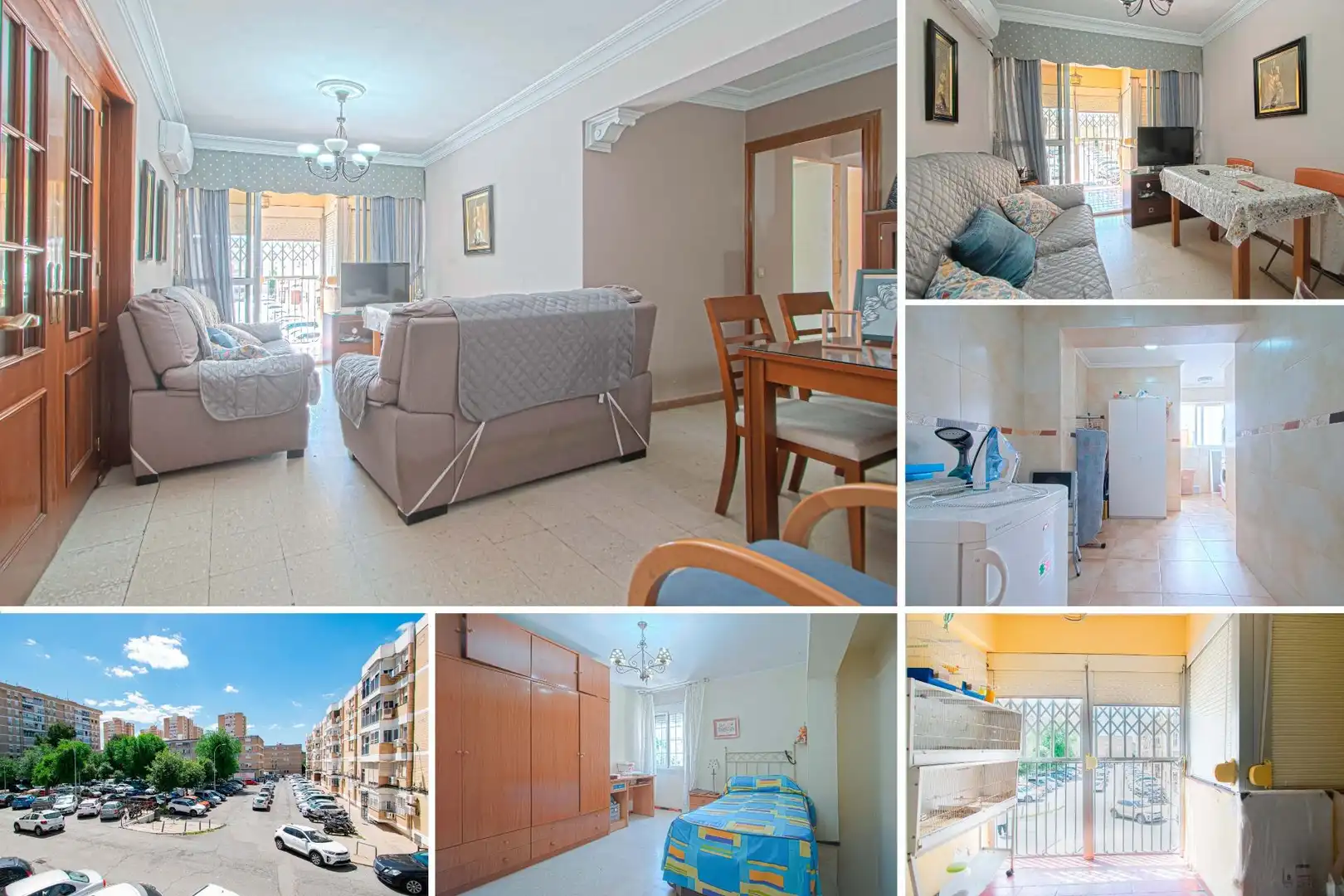 Exterior view of Flat for sale in Sevilla  with Air Conditioner, Heating and Terrace