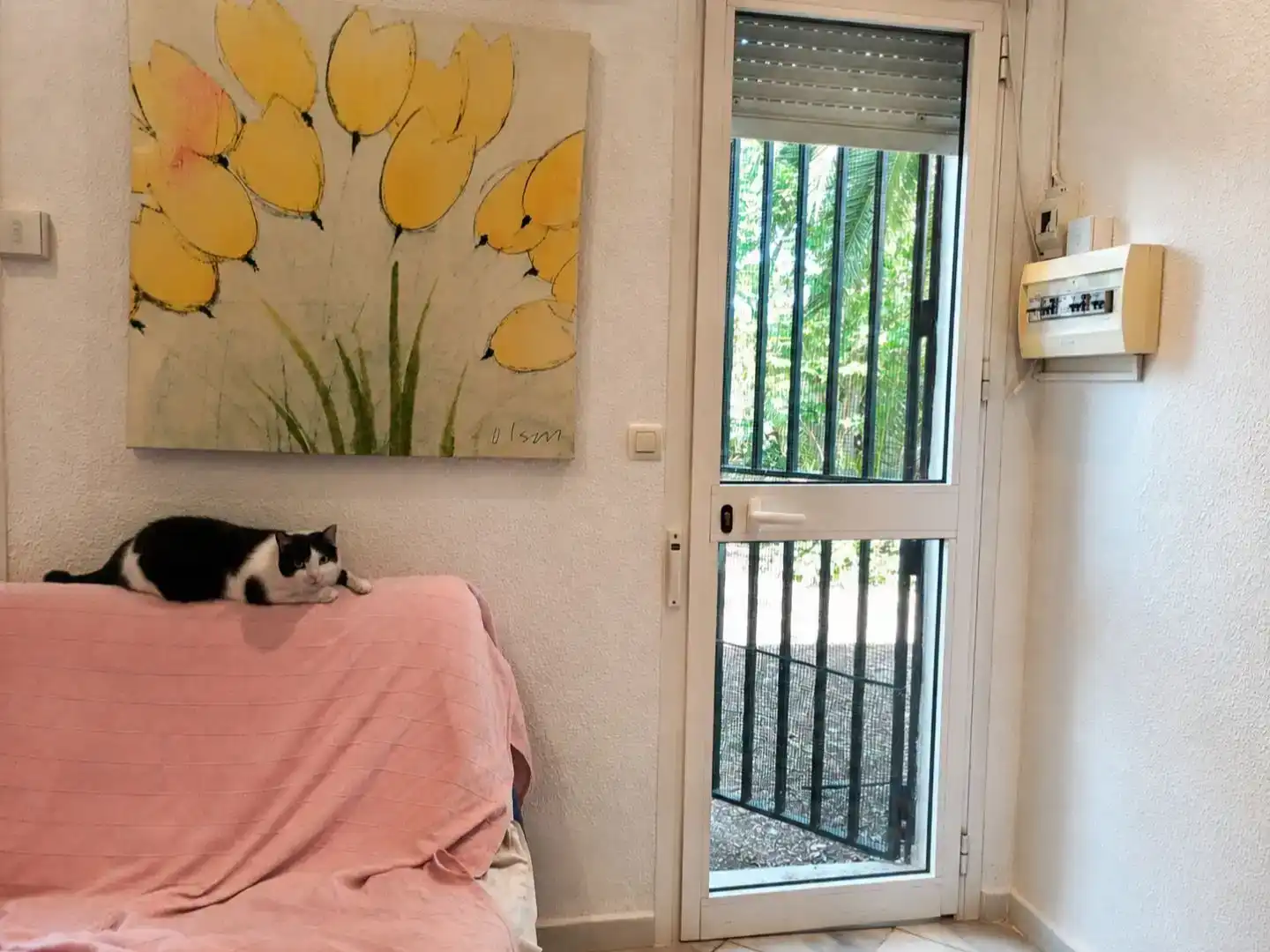 Balcony of Flat for sale in Sevilla  with Private garden