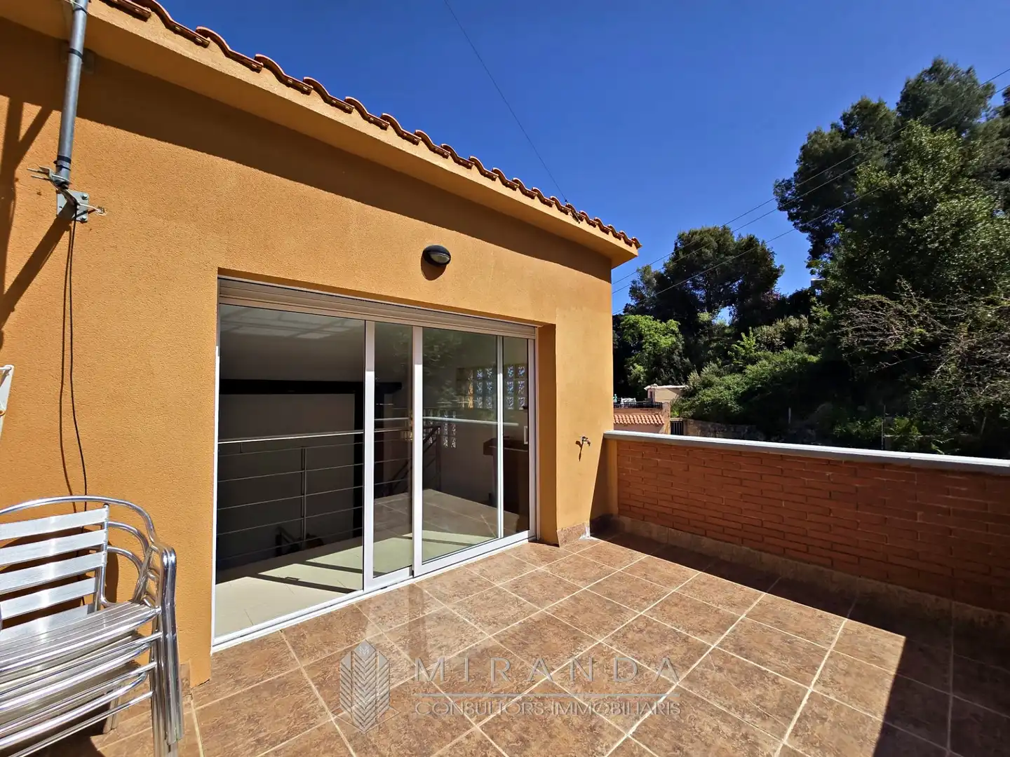 Terraza de Casa o chalet en venta en Bigues i Riells del Fai con Aire acondicionado, Calefacción y Jardín privado