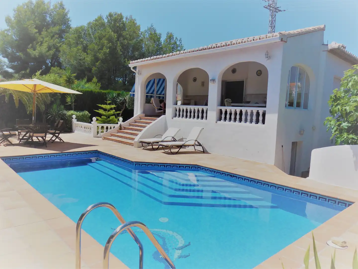 Piscina de Casa o xalet en venda en Jávea / Xàbia amb Aire condicionat, Terrassa i Piscina