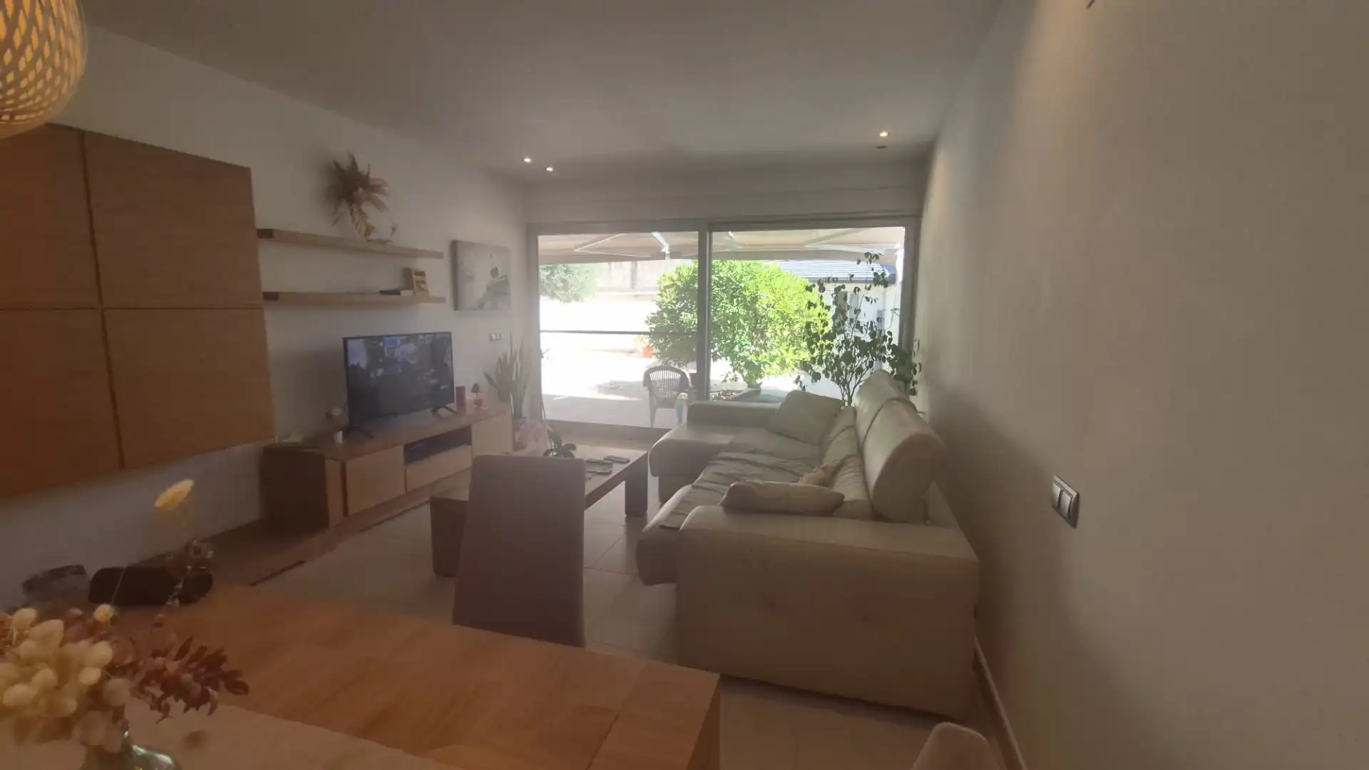 Sala d'estar de Casa o xalet en venda en Murcia amb Jardí privat i Terrassa