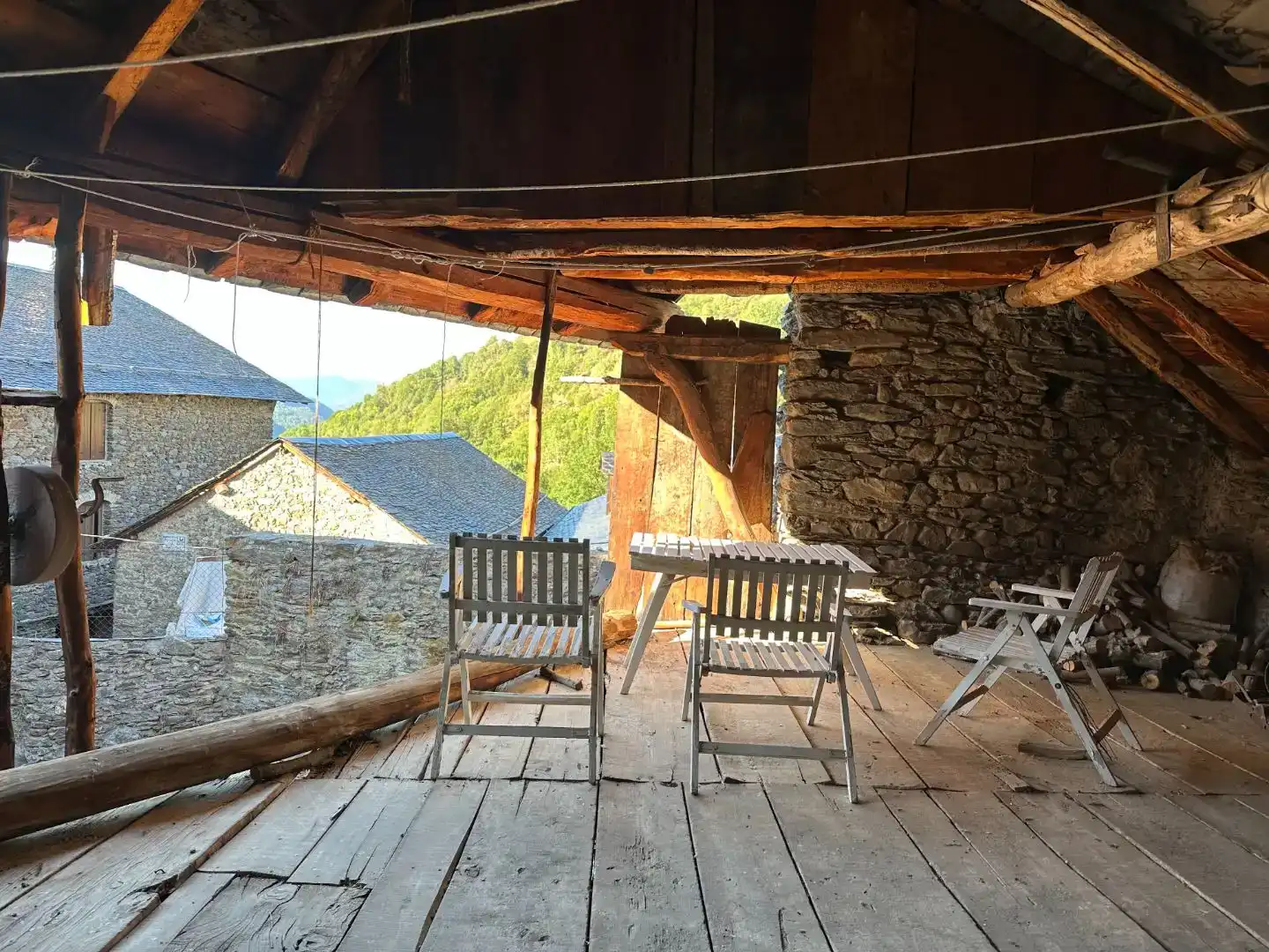 Terrassa de Finca rústica en venda en La Guingueta d'Àneu