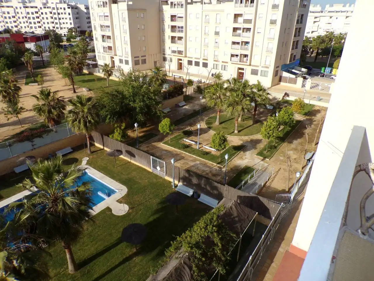 Vista exterior de Piso de alquiler en Jerez de la Frontera con Aire acondicionado, Terraza y Amueblado