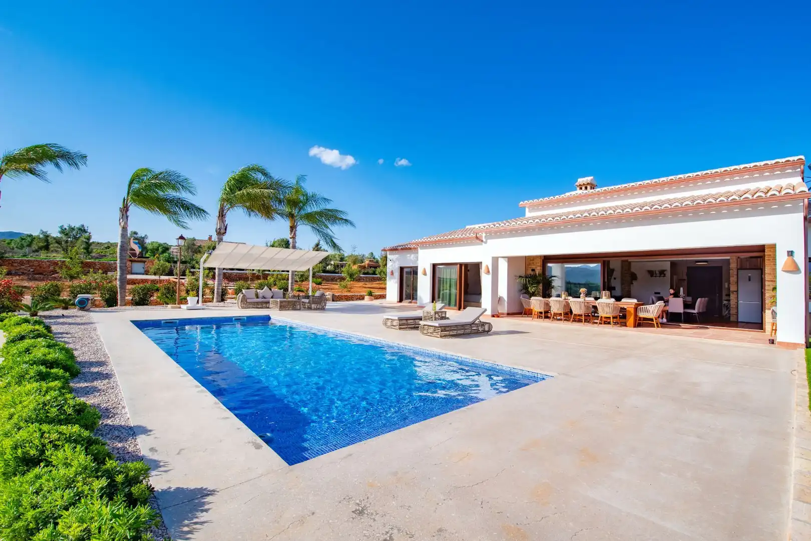 Piscina de Casa o chalet de alquiler en Llíber con Aire acondicionado, Calefacción y Jardín privado