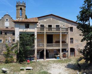 Exterior view of Country house for sale in Flaçà  with Private garden, Terrace and Alarm