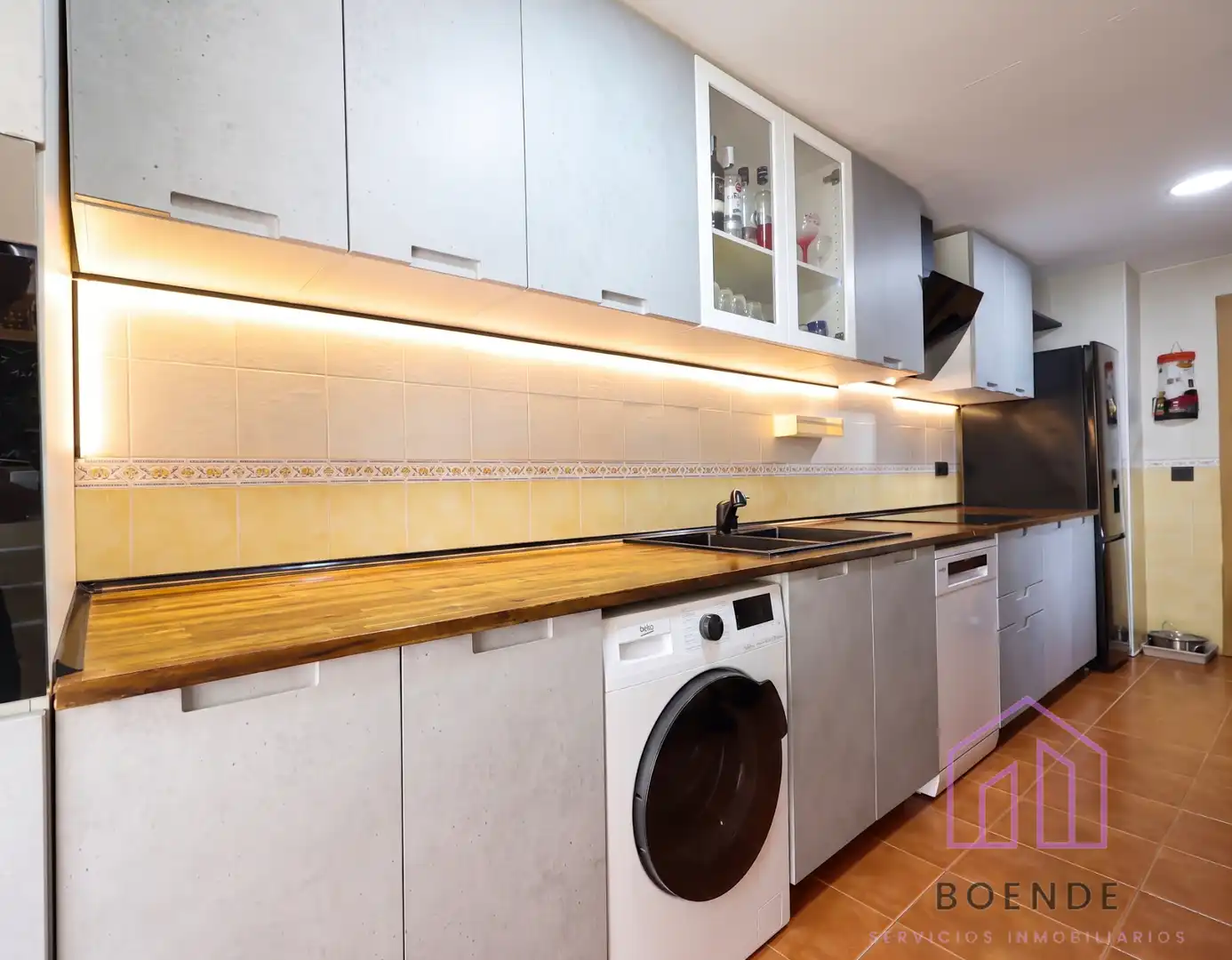 Cocina de Casa o chalet en venta en Pantoja con Aire acondicionado, Calefacción y Jardín privado