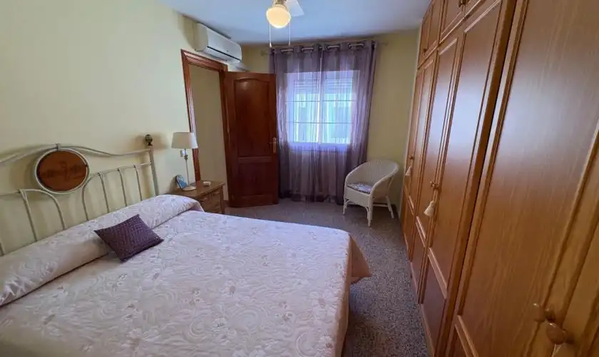 Dormitori de Casa adosada en venda en Níjar amb Aire condicionat i Moblat