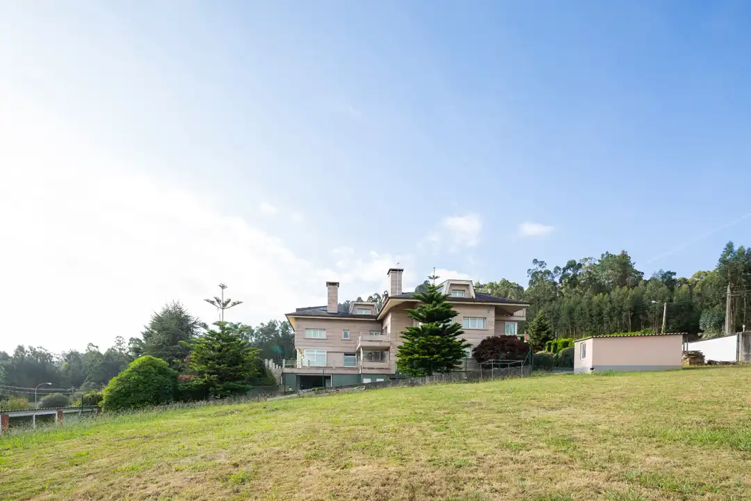 Exterior view of Houses for sale in Bergondo  with Heating, Private garden and Terrace