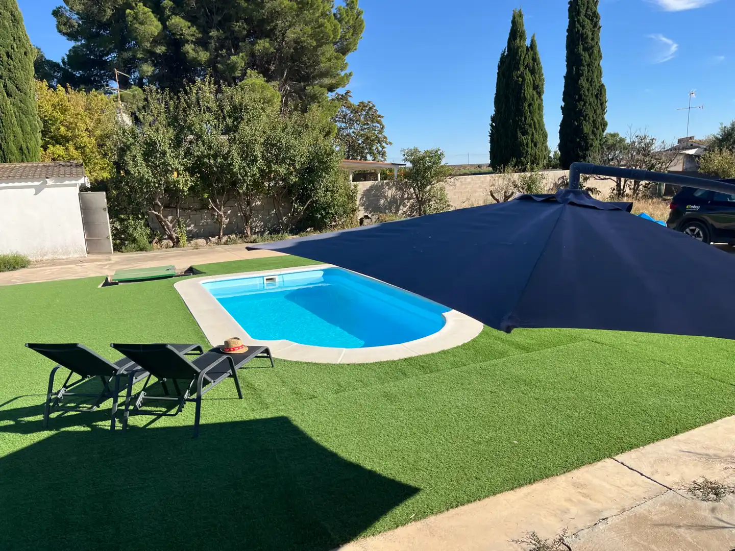 Piscina de Casa o chalet en venta en Osera de Ebro con Jardín privado, Terraza y Trastero