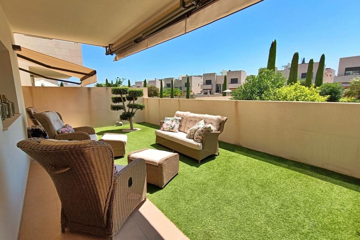 Terrace of Apartment for sale in Orihuela  with Air Conditioner, Private garden and Terrace