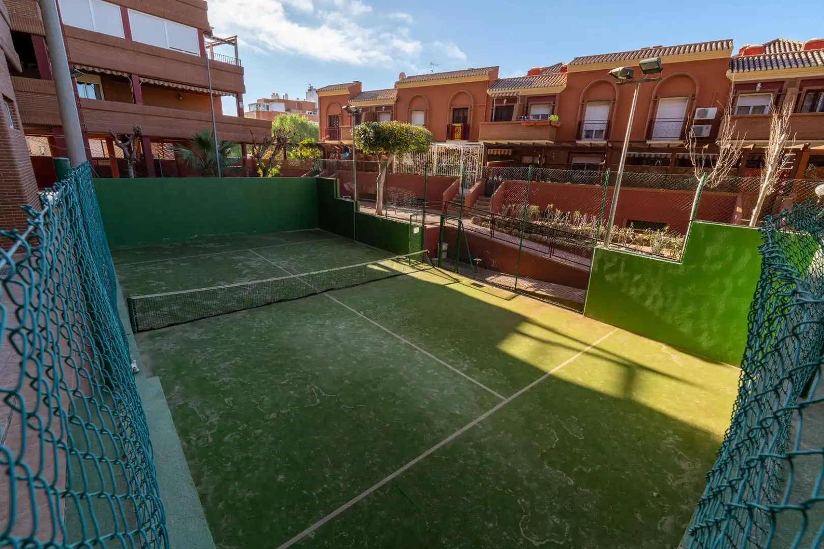 Jardín de Ático de alquiler en Almería con Aire acondicionado, Calefacción y Jardín privado