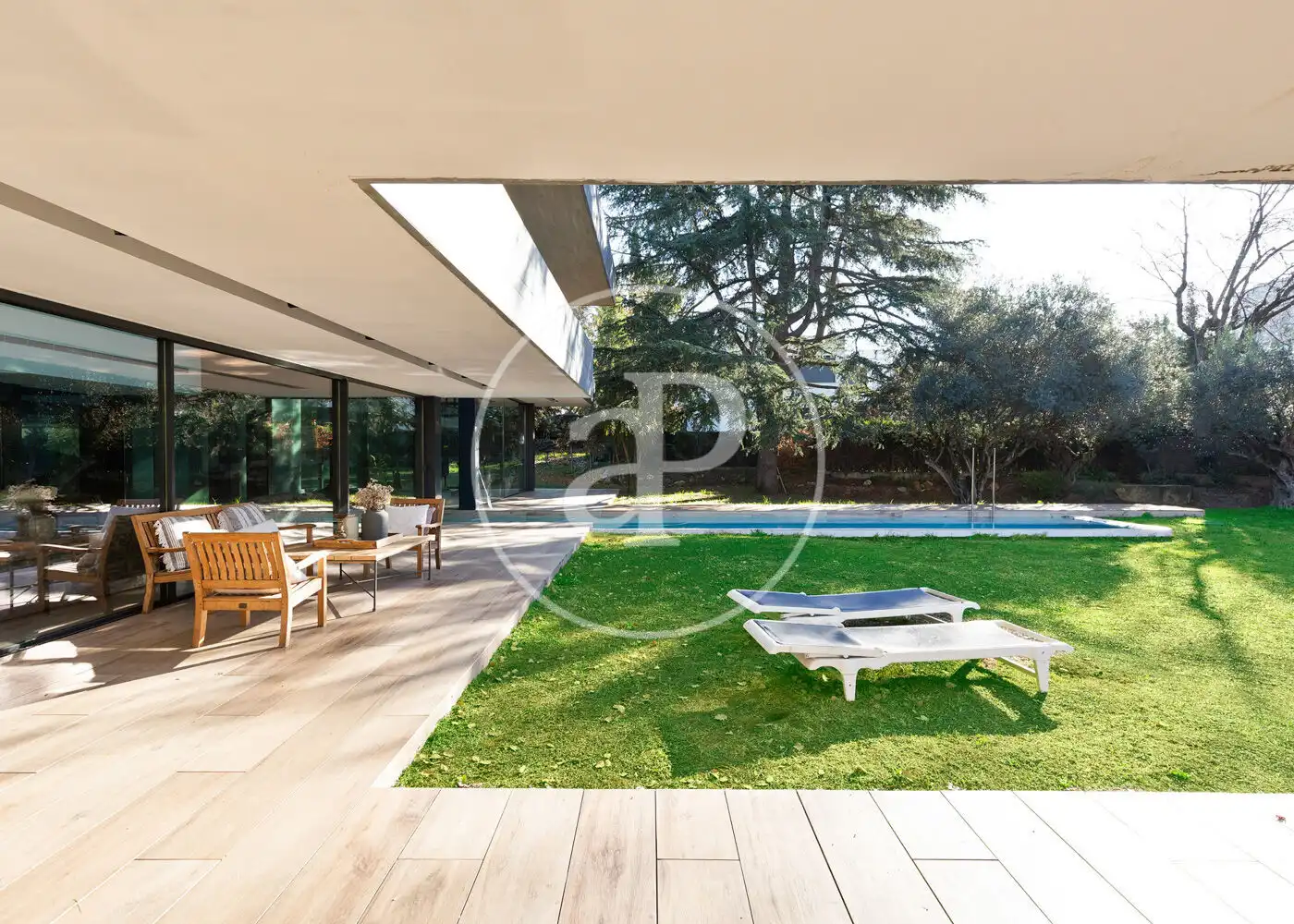 Terrace of Houses for sale in Sant Cugat del Vallès  with Air Conditioner, Heating and Private garden