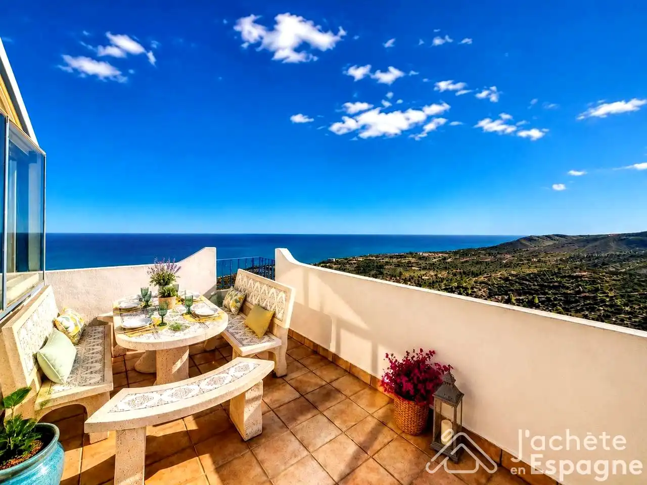 Terraza de Dúplex en venta en Peñíscola / Peníscola con Aire acondicionado, Terraza y Trastero