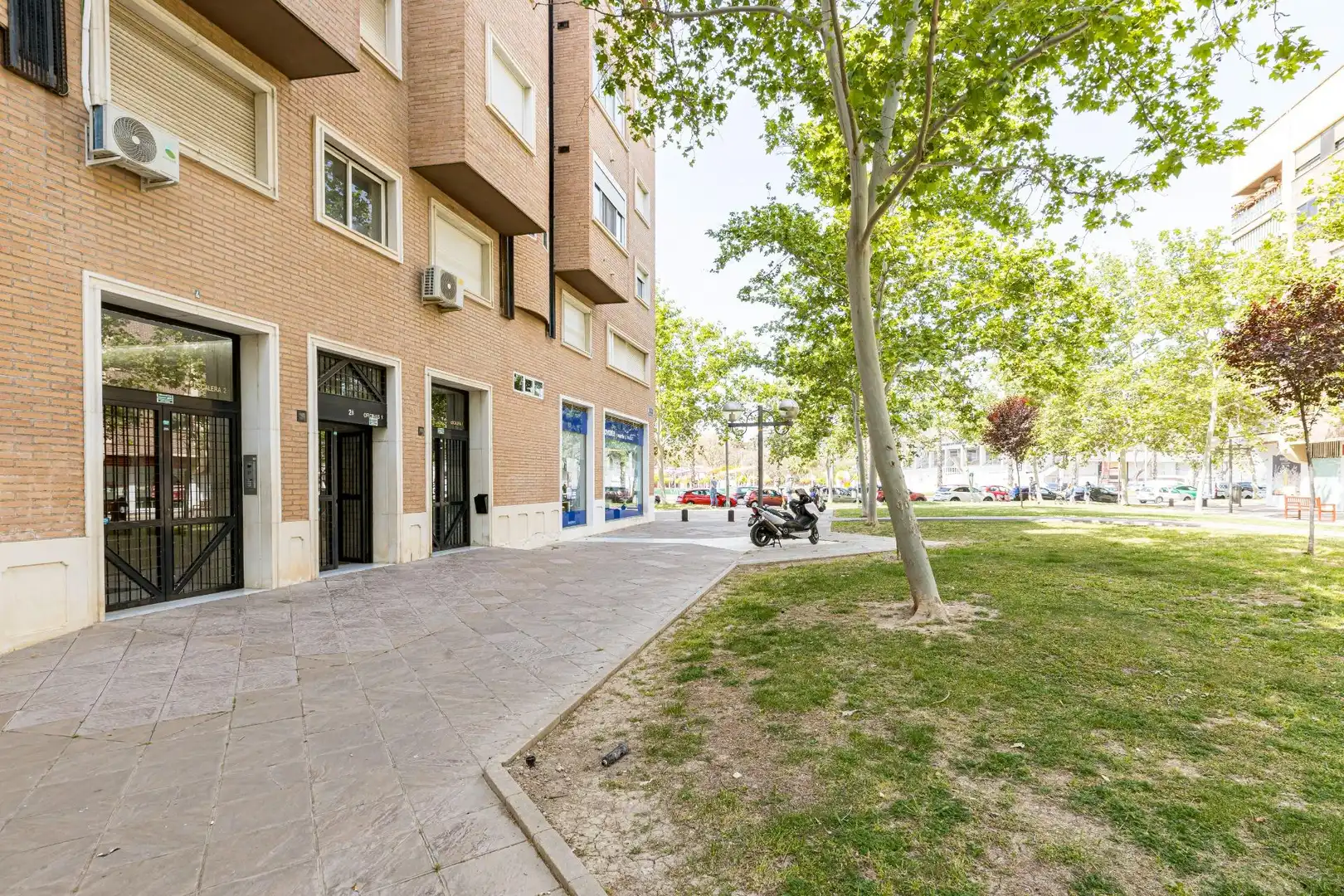 Vista exterior de Piso de alquiler en Murcia con Aire acondicionado y Terraza