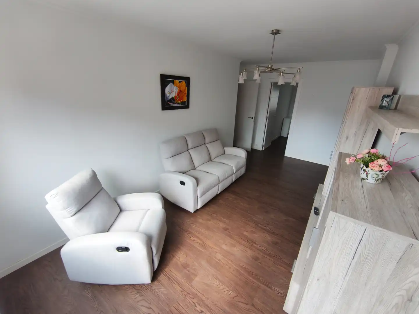 Living room of Flat for rent in Vigo   with Furnished