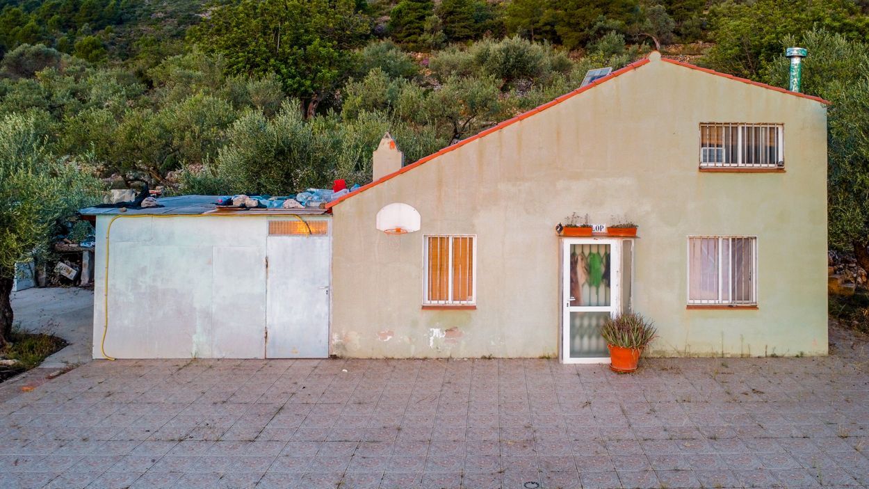 Vista exterior de Finca rústica en venta en Mas de Barberans con Terraza y Trastero