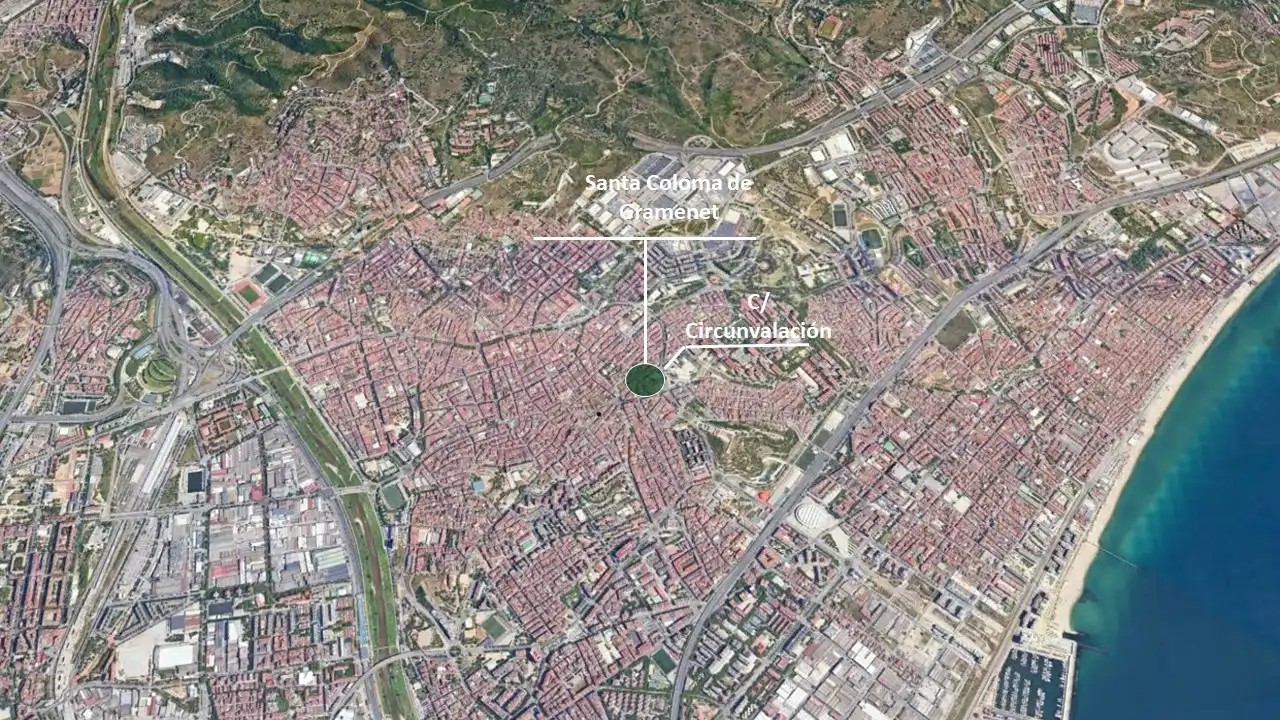 Terreno en venta en Santa Coloma de Gramenet, Barcelona