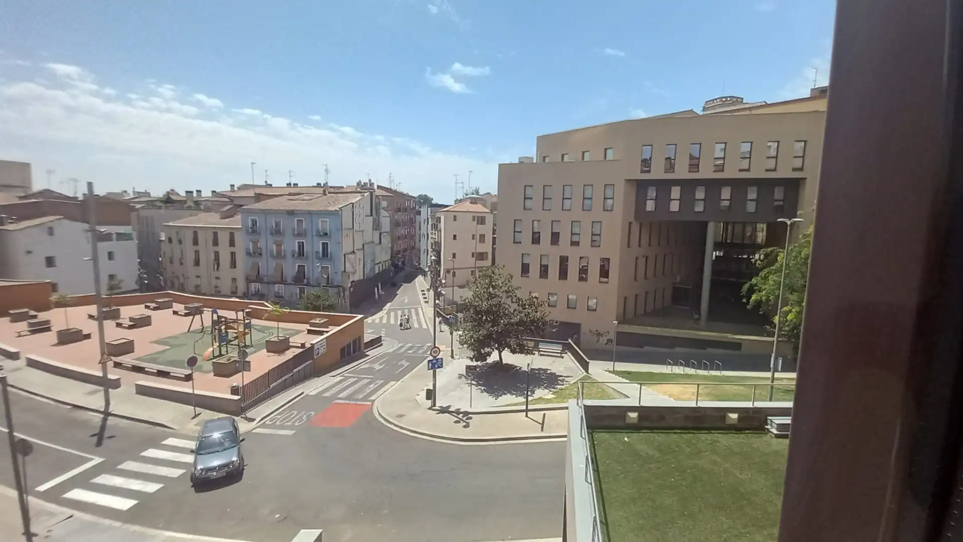 Vista exterior de Piso de alquiler en Lleida con Calefacción, Amueblado y Balcón