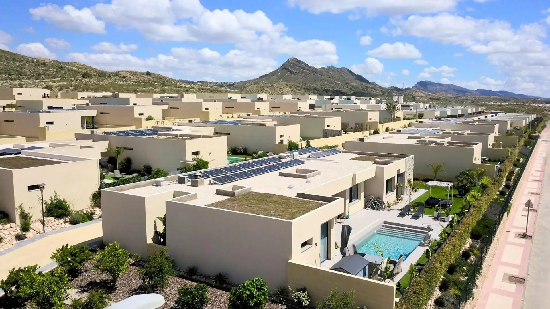 Exterior view of Houses for sale in Murcia  with Air Conditioner, Heating and Private garden
