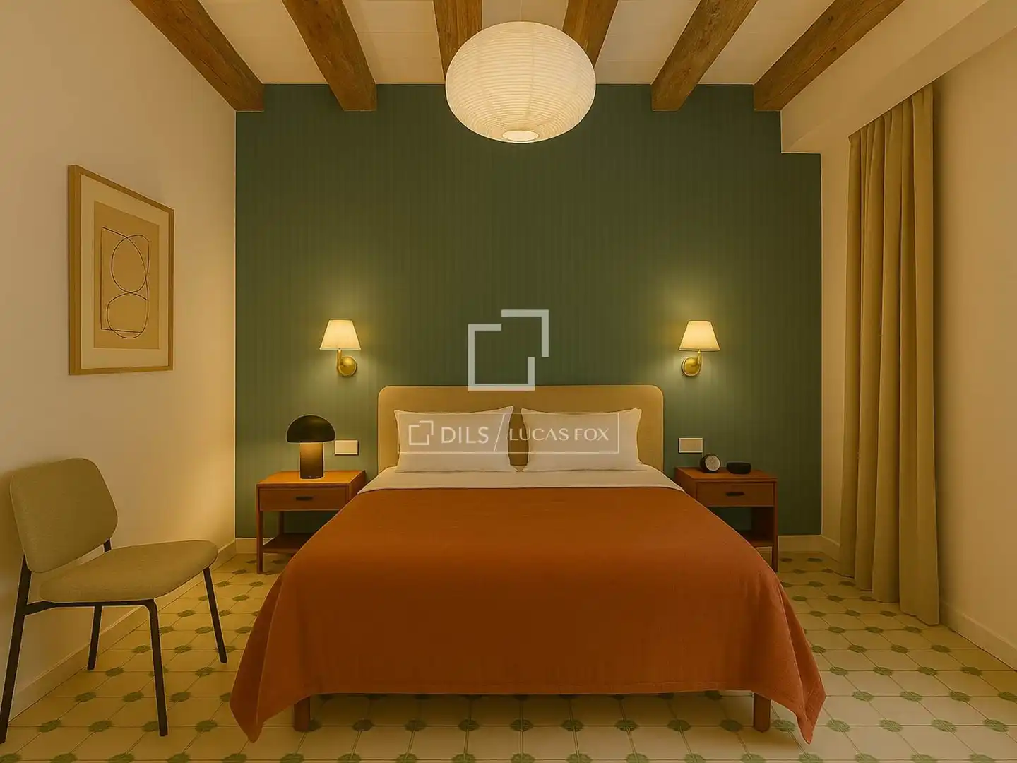 Bedroom of Flat for sale in Barcelona  with Air Conditioner, Terrace and Balcony