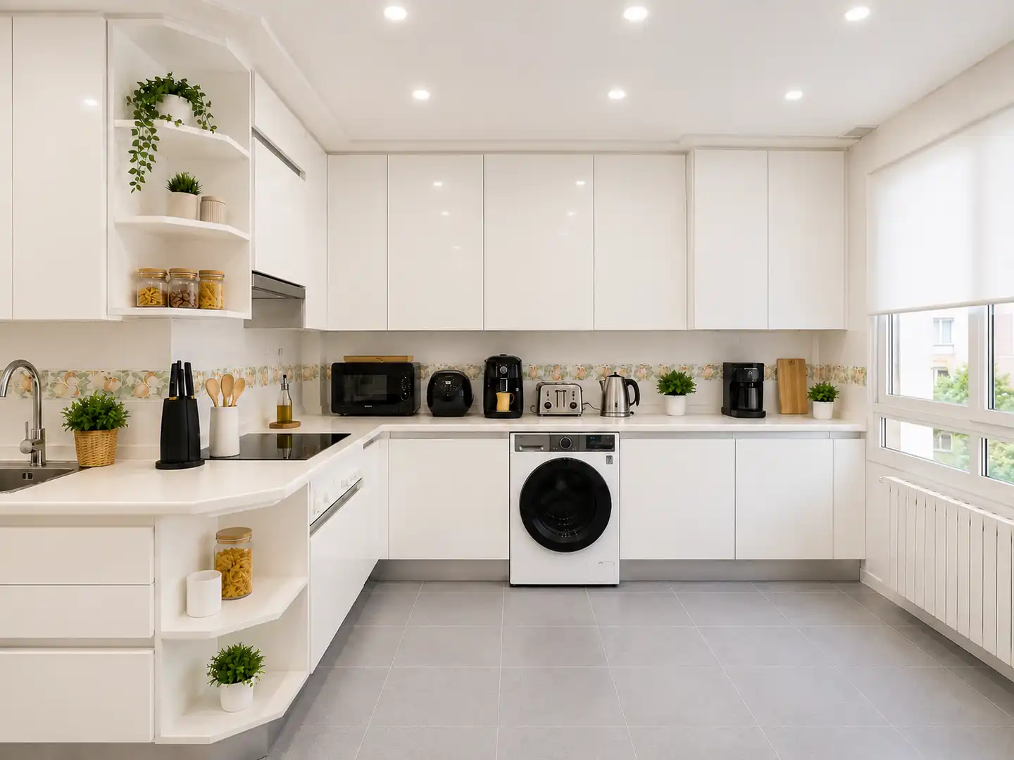 Kitchen of Flat for sale in Pozuelo de Alarcón  with Air Conditioner, Heating and Storage room