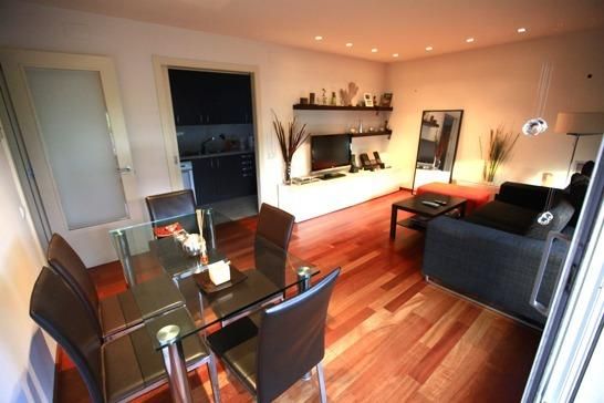 Living room of Flat for sale in Sant Adrià de Besòs  with Air Conditioner, Heating and Terrace