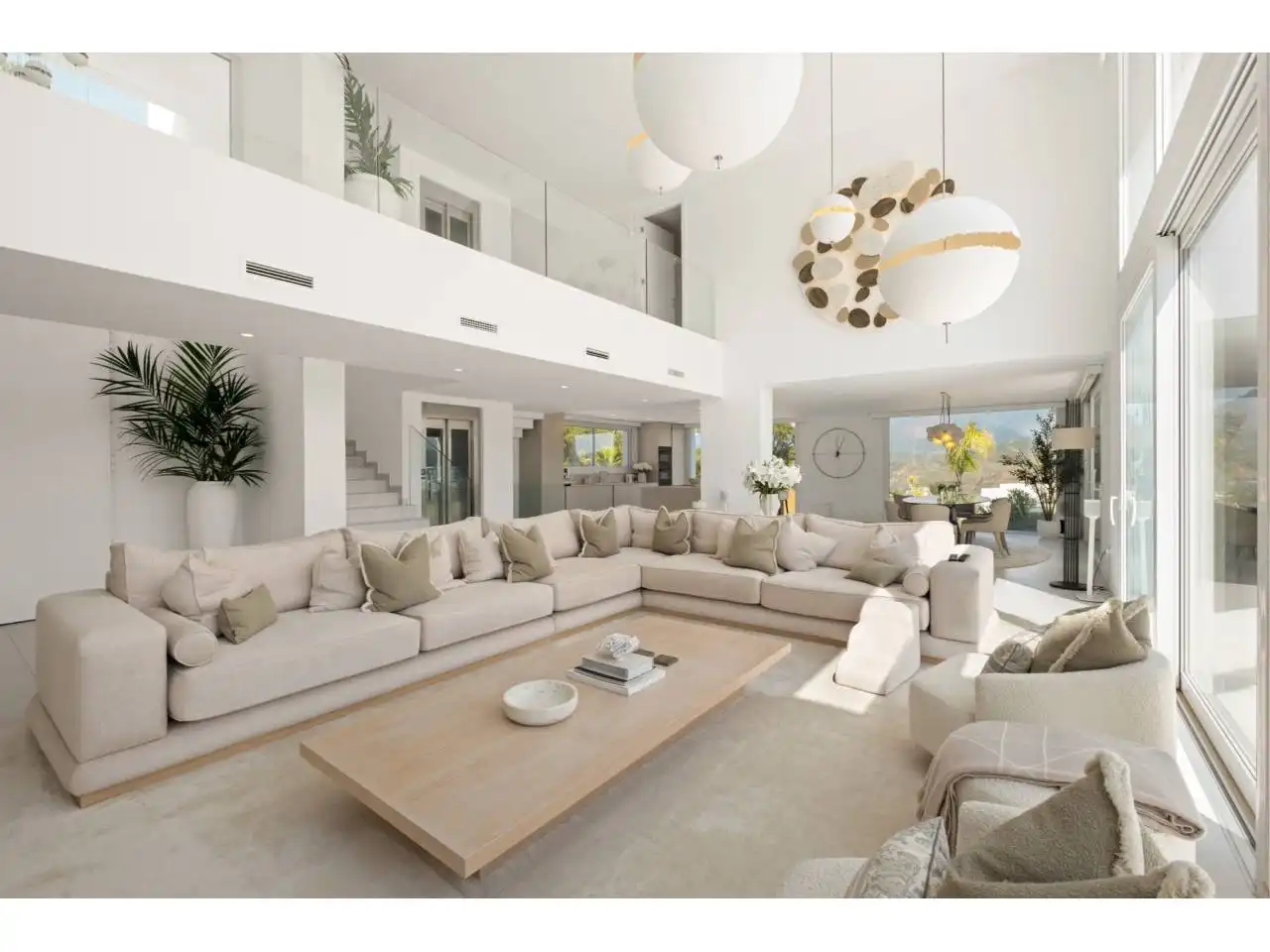 Living room of Houses for sale in Ojén  with Air Conditioner, Heating and Private garden