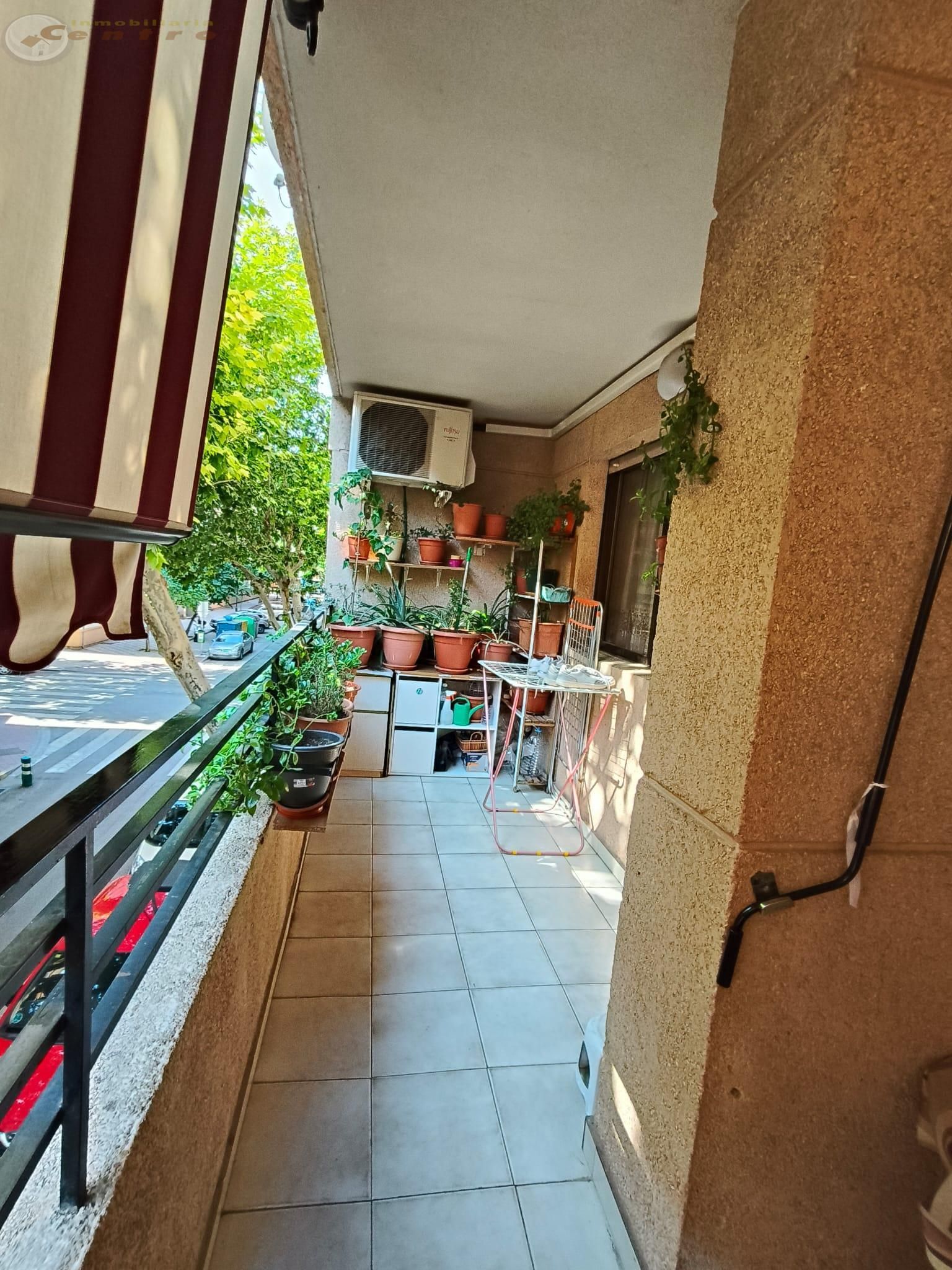 Balcony of Flat for sale in  Albacete Capital  with Air Conditioner, Heating and Storage room
