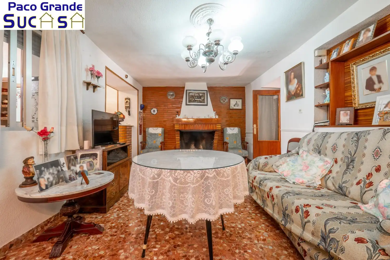 Sala d'estar de Casa o xalet en venda en Benalúa de las Villas