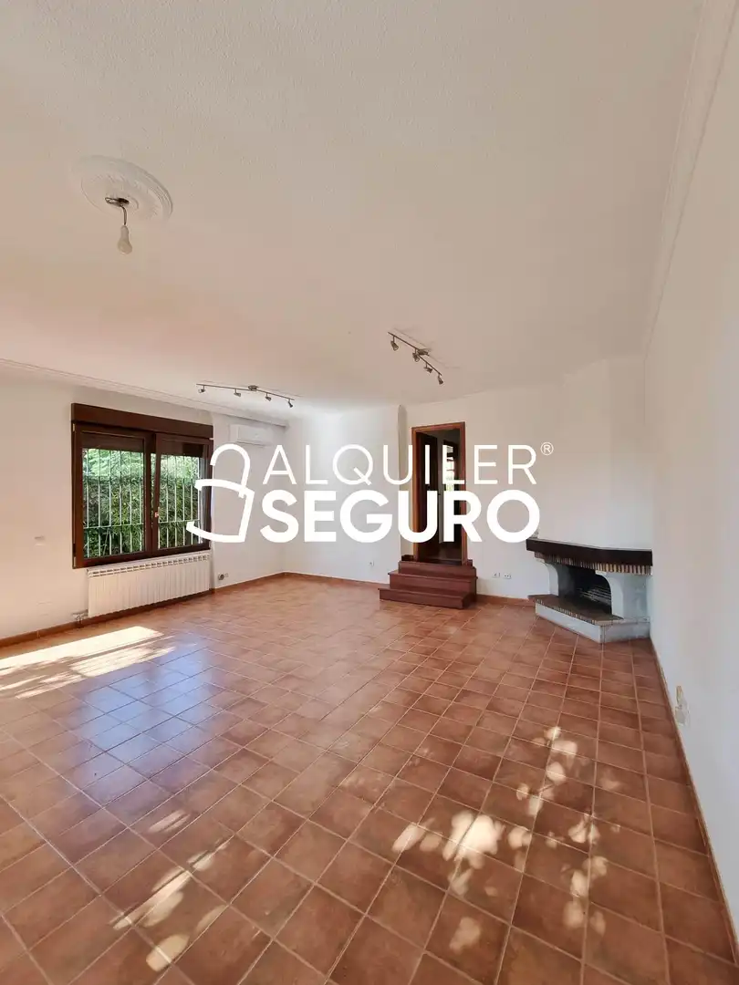 Sala de estar de Casa o chalet de alquiler en Pozuelo de Alarcón con Aire acondicionado, Calefacción y Terraza