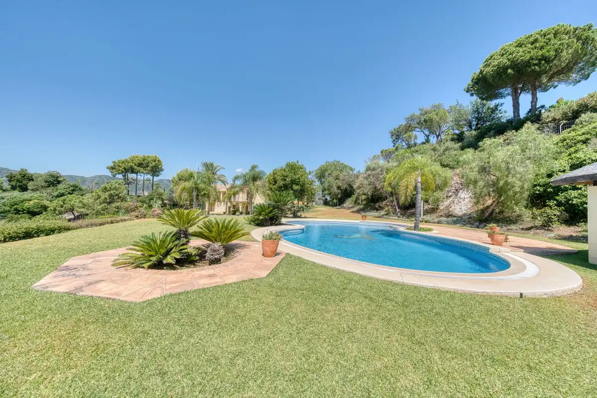 Jardín de Casa o chalet de alquiler en Benahavís con Aire acondicionado, Jardín privado y Terraza