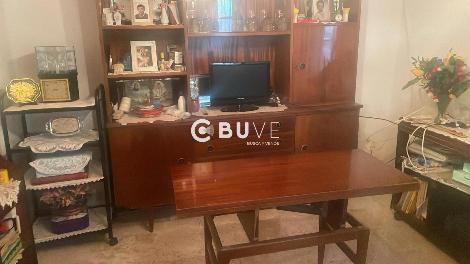 Sala d'estar de Casa adosada en venda en Villamayor de Campos amb Calefacció