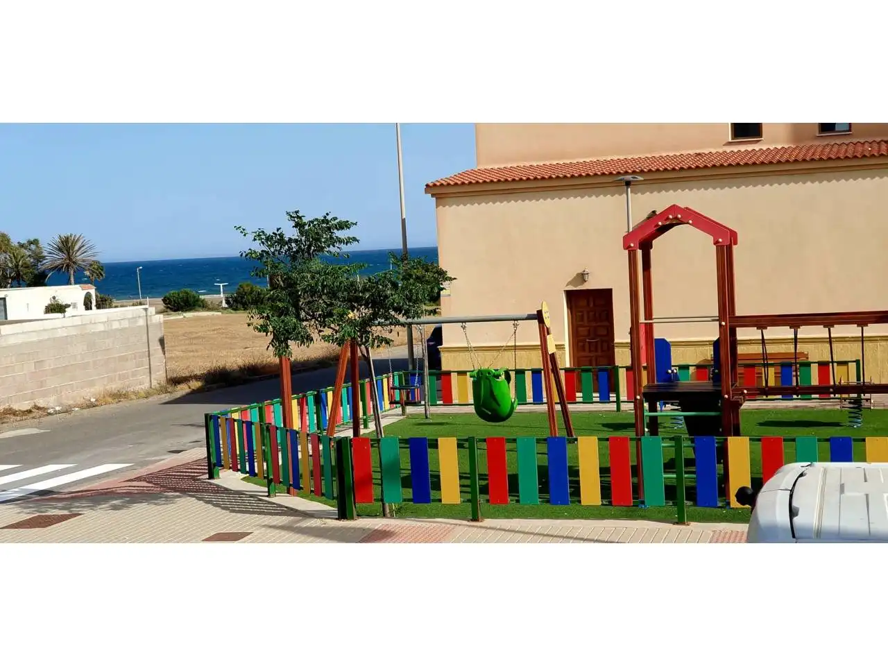Terrace of Flat for sale in El Ejido  with Terrace, Balcony and Alarm