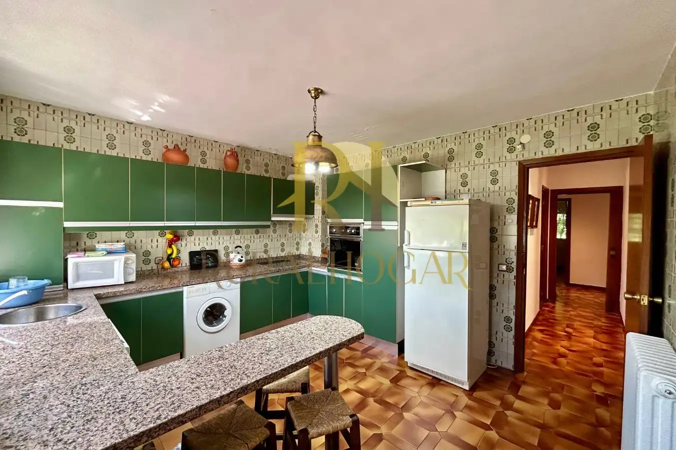 Cocina de Casa o chalet en venta en Matallana de Torío con Jardín privado