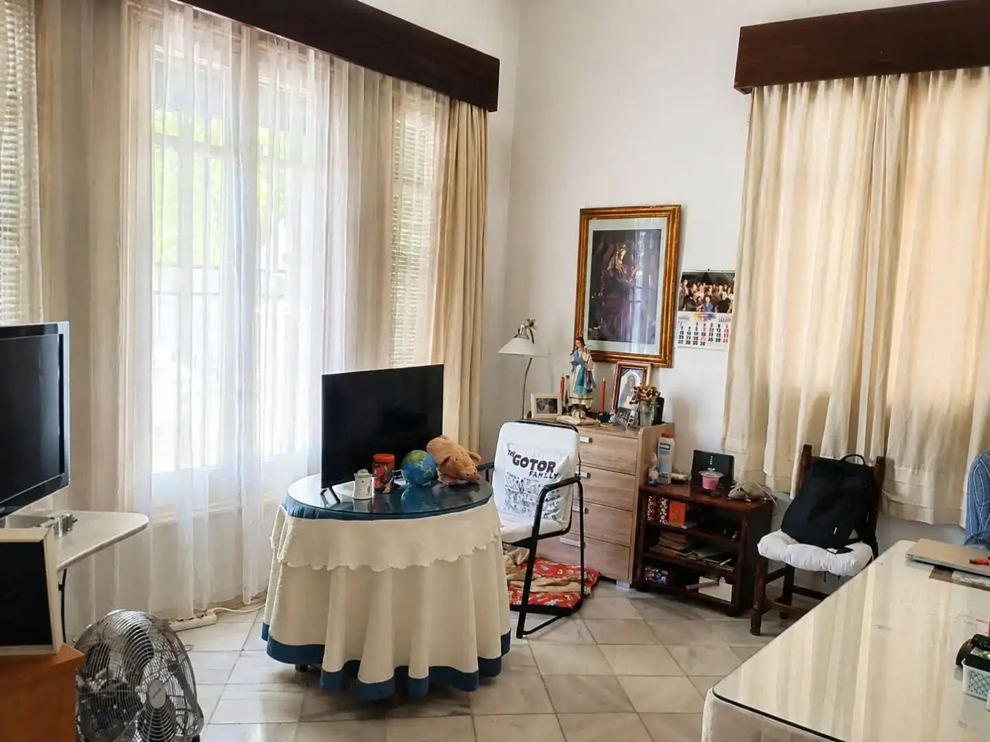 Living room of Flat for sale in Sevilla  with Private garden