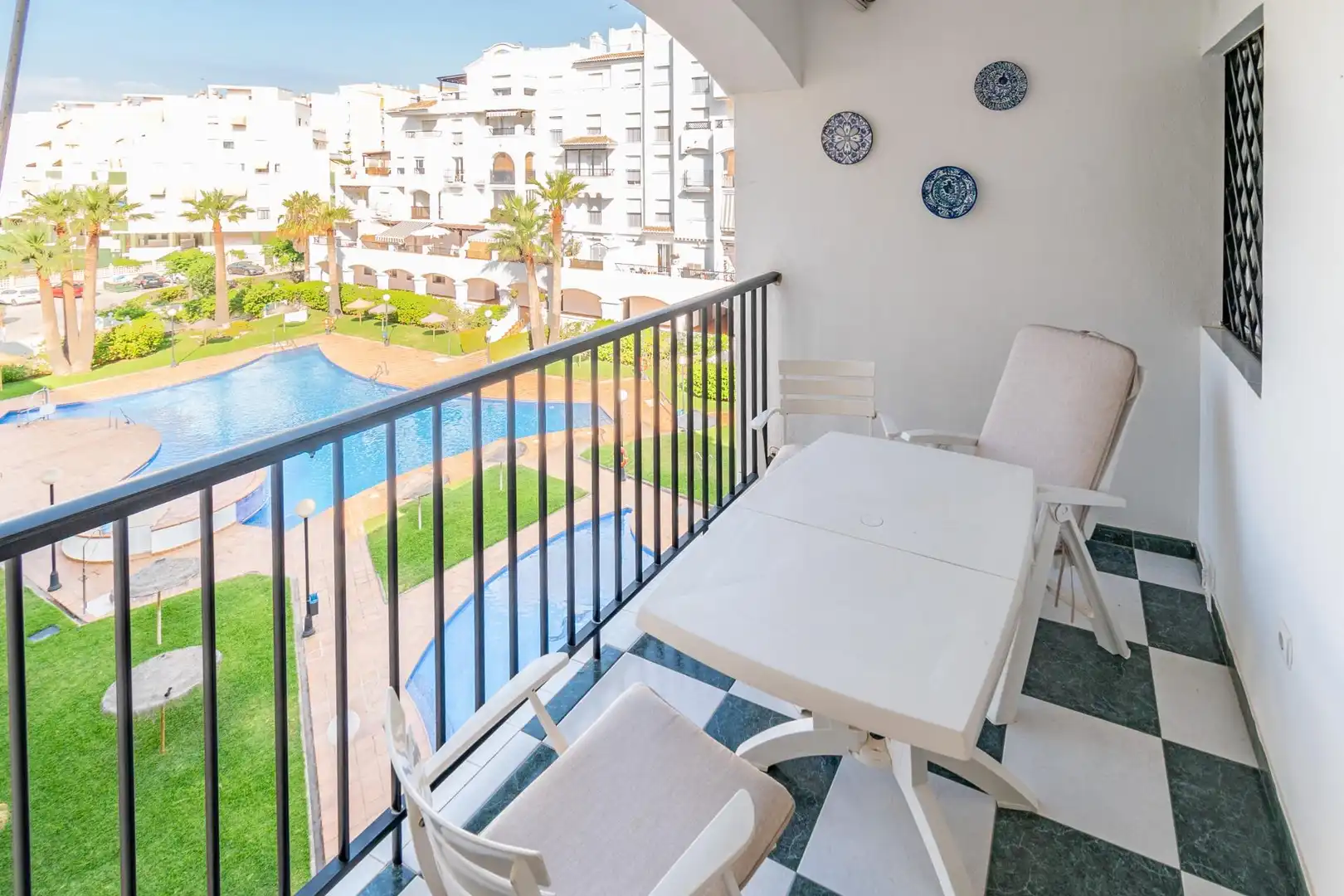 Terrace of Flat for sale in Salobreña  with Private garden, Terrace and Furnished