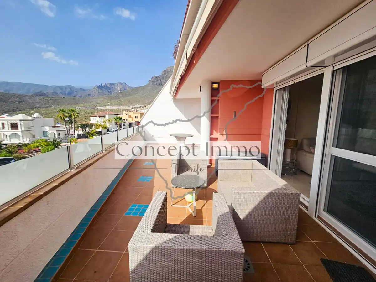 Terrace of Flat for sale in Adeje  with Terrace, Storage room and Alarm