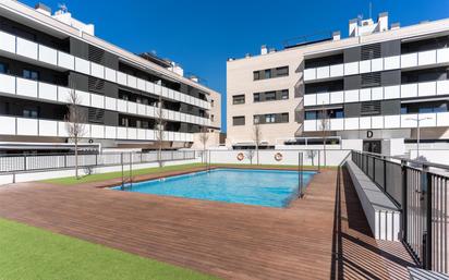 Swimming pool of Duplex for sale in Granollers  with Air Conditioner, Heating and Terrace