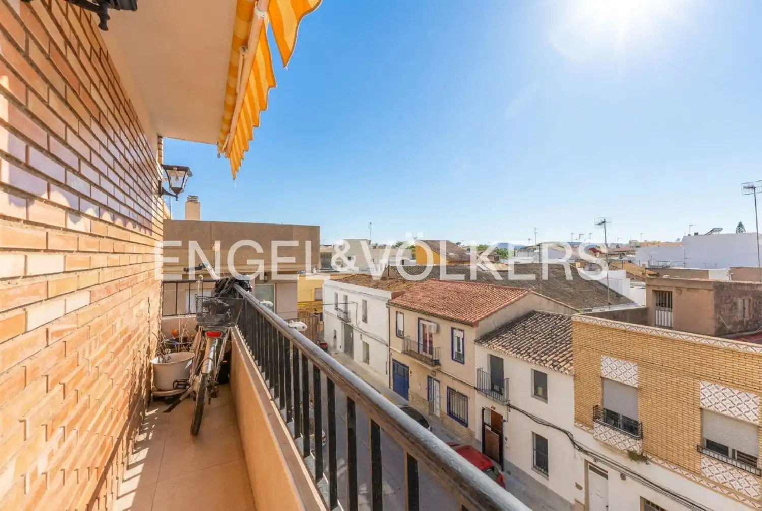 Balcony of Flat for rent in Canet d'En Berenguer  with Air Conditioner, Heating and Furnished