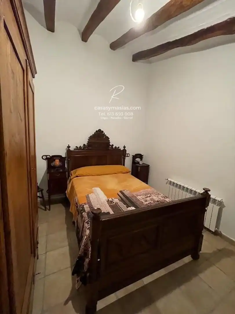 Bedroom of Country homes for rent in Sant Martí Sarroca  with Heating and Balcony