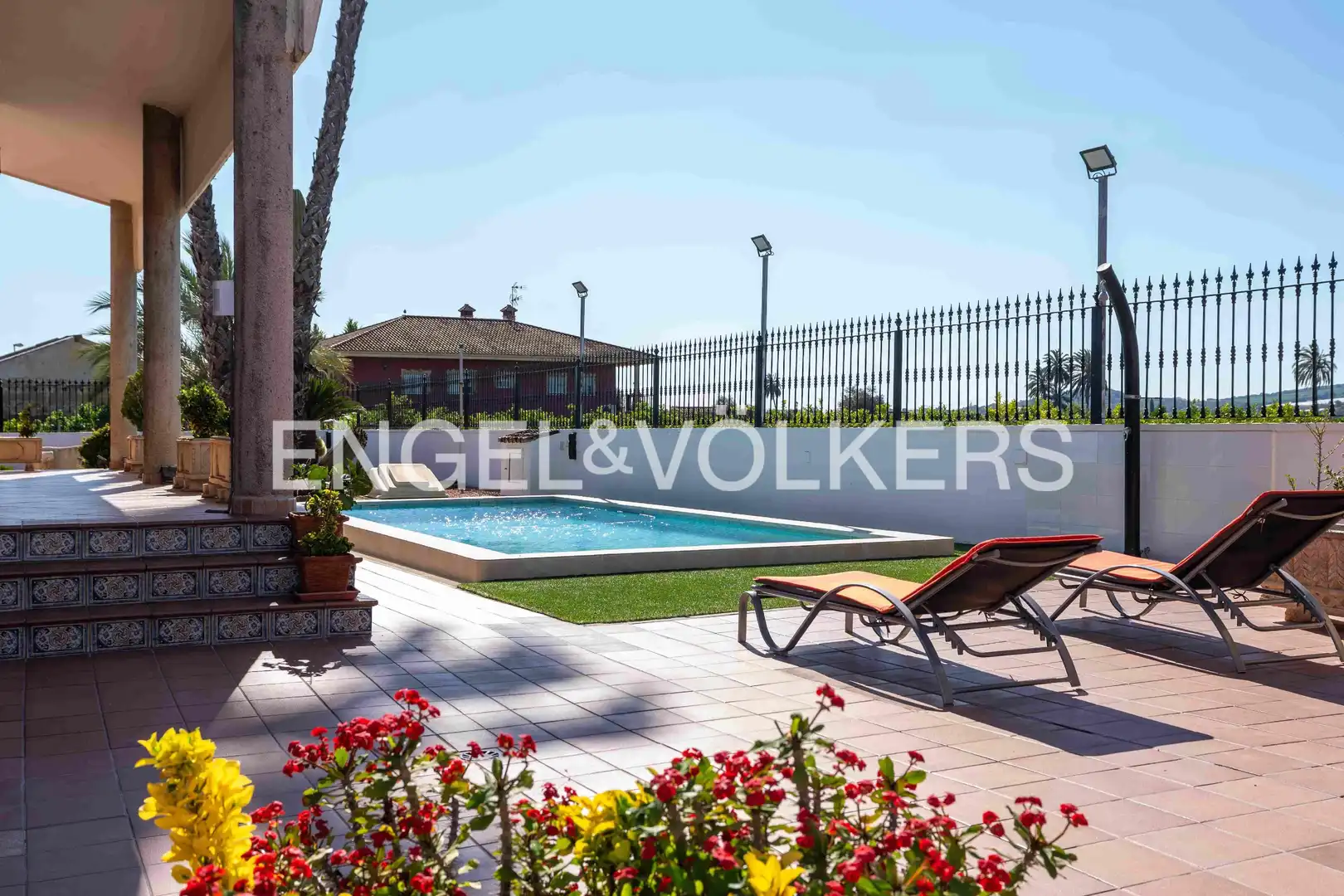Piscina de Finca rústica en venda en Orihuela amb Aire condicionat, Calefacció i Jardí privat