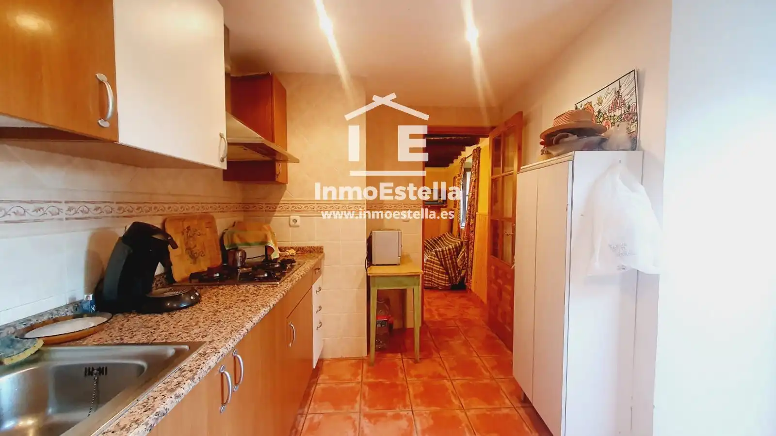 Cocina de Casa adosada en venta en Allo con Calefacción, Jardín privado y Terraza