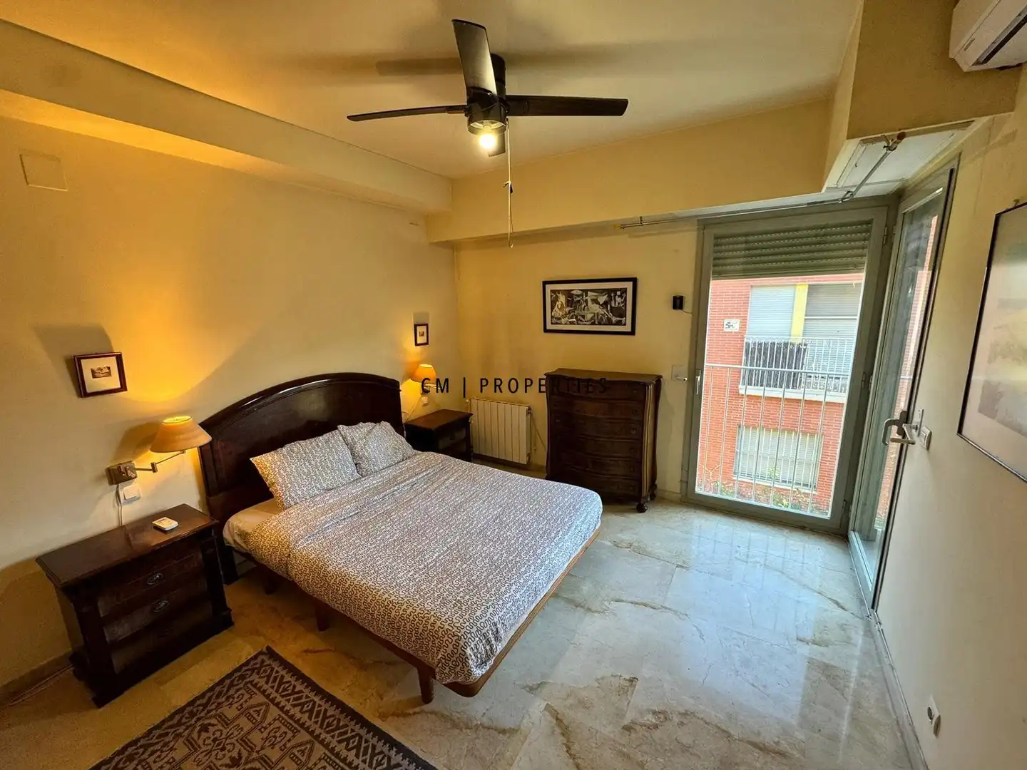 Habitación de Casa adosada de alquiler en Rocafort con Aire acondicionado, Calefacción y Terraza