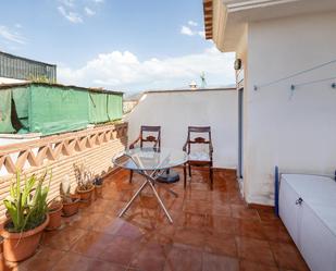 Terrace of Single-family semi-detached for sale in  Granada Capital  with Heating and Parquet flooring